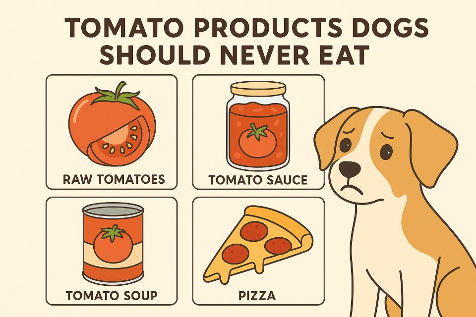 Tomato Products Dogs Should Never Eat