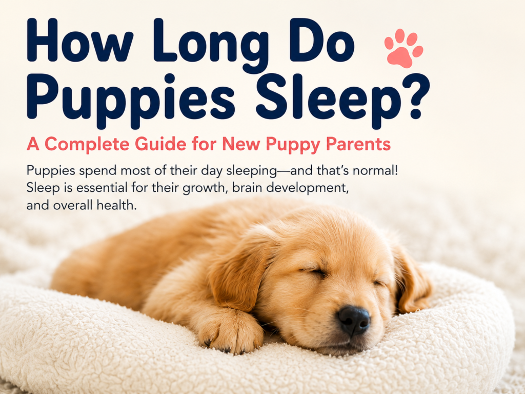 how long can puppies sleep